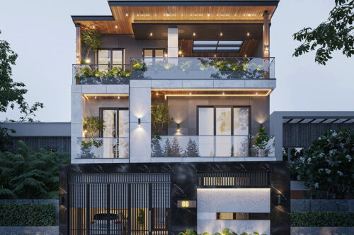 Thiết Kế Thi Công Biệt Thự Tại Quận 12 Hồ Chí Minh